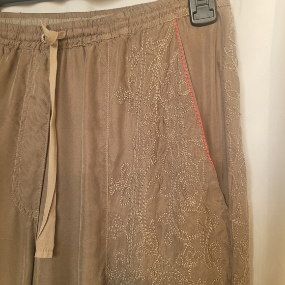 JOHNNY WAS PETE & GRETA EMBROIDERED LOUNGE PANTS SIZE XS - Picture 4 of 7